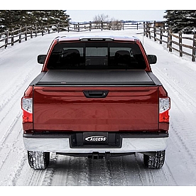 Access Covers Soft Rolling-Up Tonneau Cover Black Matte Vinyl - 21419