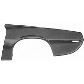 Goodmark Industries Quarter Panel - Driver Side Black Steel - CF60070L