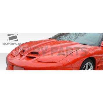 Extreme Dimensions Hood - Primered Fiberglass Black - 103062
