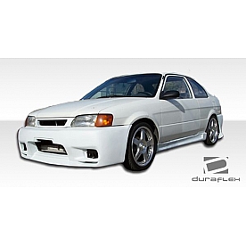 Extreme Dimensions Side Skirt - Primered Fiberglass Reinforced Plastic Black Set of 2 - 101694