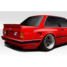 Extreme Dimensions Fender Flare - Black Fiberglass Reinforced Plastic Matte Set Of 2 - 113226