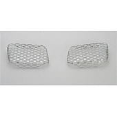 Street Scene Bumper Grille Insert Mesh Satin Silver Aluminum - 95077146