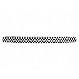 Street Scene Bumper Grille Insert Mesh Brushed Silver Aluminum - 95077136
