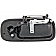 Help! By Dorman Exterior Door Handle - Plastic Black Single - 88199