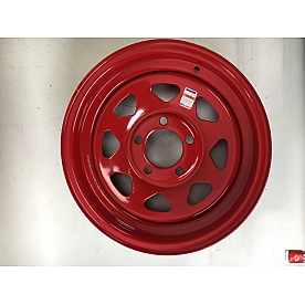 Americana Tire and Wheel 14 x 5.5 Red - 20324