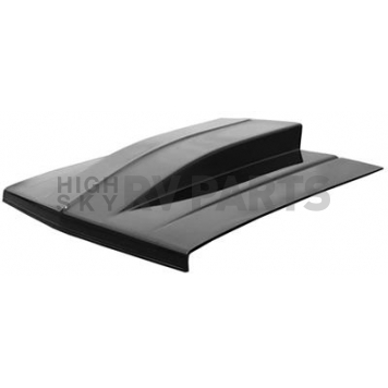 Harwood Fiberglass Hood - Cowl Induction Bare Fiberglass Black - 41104