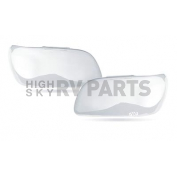 GT Styling Headlight Cover - Plastic Clear Full Cover Set Of 2 - GT0643C