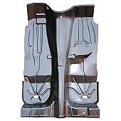 Goodmark Industries Floor Pan - Steel Black Electro Deposit Primer (EDP) - CG50078S