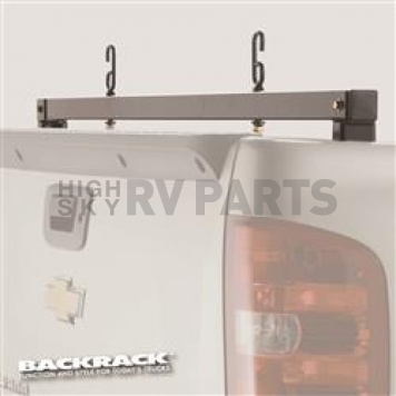 BackRack Ladder Rack Black Powder Coated 3 Inch Height Steel - 11517