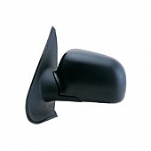 K-Source Exterior Mirror Manual OEM Black Single - 61044F