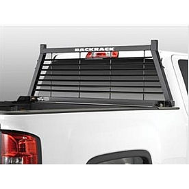BackRack Headache Rack Steel Black Powder Coated Louvered - 12400