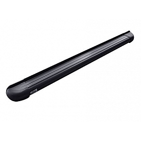 Romik USA Running Board Black Anodized Aluminum Stationary - 22110419