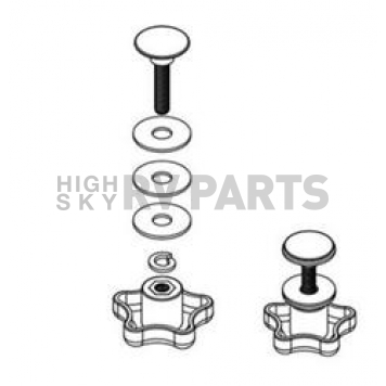 BAK Industries Tonneau Cover Adjusting Knob - PARTS-254A0001