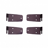 Rugged Ridge Door Hinge - Complete Door Steel Black - 1120202