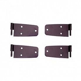 Rugged Ridge Door Hinge - Complete Door Steel Black - 1120202