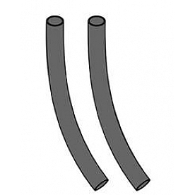 BAK Industries Tonneau Cover Rail Drain Tube Set Of 2 - PARTS-316A0006