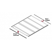 BAK Industries Tonneau Cover Rail Seal 5.41 Feet - PARTS-326A0001