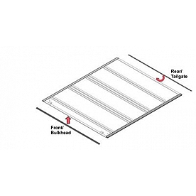 BAK Industries Tonneau Cover Rail Seal 5.41 Feet - PARTS-326A0001