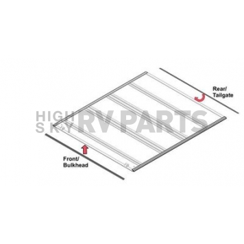 BAK Industries Tonneau Cover Rail Seal 5.41 Feet - PARTS-326A0001