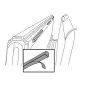 BAK Industries Tonneau Cover Paint Protector Set Of 4 - PARTS-326A0008