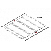BAK Industries Tonneau Cover Rail Seal 17 Feet - PARTS-326A0011