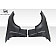 Extreme Dimensions Fender - Fiberglass Black Primered Set Of 2 - 108769