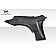 Extreme Dimensions Fender - Fiberglass Black Primered Set Of 2 - 108769