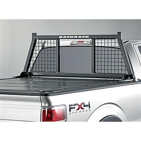 BackRack Headache Rack Steel Black Powder Coated Side Mesh - 148SM