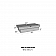Westin Automotive Tool Box Crossover Polished Aluminum - RB153GW