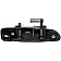Help! By Dorman Exterior Door Handle - Plastic Black Single - 81081