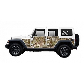MEK Magnets Body Protector Kit - Matte Cast Vinyl Wrapped Magnet Panel Kryptek Highlander - 4012