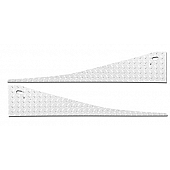 Warrior Products Fender Shield - Polished Silver Aluminum Set Of 2 - 90801