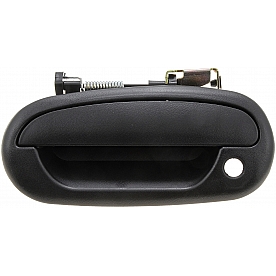 Help! By Dorman Exterior Door Handle - Plastic Black Single - 77136