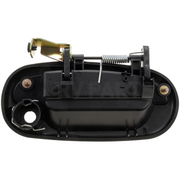 Help! By Dorman Exterior Door Handle - Plastic Black Single - 77136-1