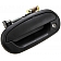 Help! By Dorman Exterior Door Handle - Plastic Black Single - 77136