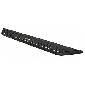 Go Rhino Running Board Black Textured Powder Coated Steel Stationary - D64177T