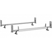 KargoMaster Ladder Rack - Covered Utility 2 Bars Steel - 4MESXB