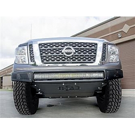 N-Fab Bumper RDS-Series 1-Piece Design Steel Black - N161MRDS