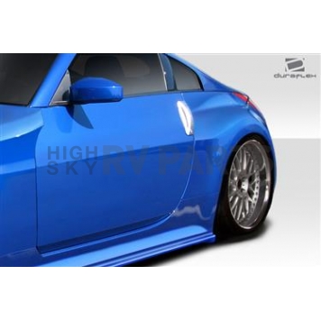 Extreme Dimensions Fender Flare - Black Fiberglass Reinforced Plastic Matte Set Of 2 - 113549
