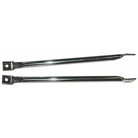 Goodmark Industries Fender Brace - Chrome Plated Steel Set Of 2 - CF120671P