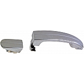 Help! By Dorman Exterior Door Handle - Plastic Silver Single - 90739