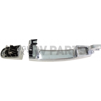 Help! By Dorman Exterior Door Handle - Plastic Silver Single - 90739-1