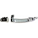 Help! By Dorman Exterior Door Handle - Plastic Silver Single - 90739
