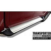 Black Horse Offroad Running Board Aluminum Stationary Silver - TRR278S