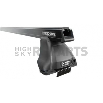 Rhino-Rack USA Roof Rack - 50 Inch Black 2 Bars Direct-Fit Glass Reinforced Nylon - JA4359