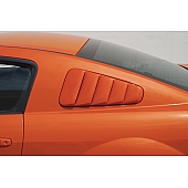 Street Scene Window Louver - Side Window Urethane Black - 95070749