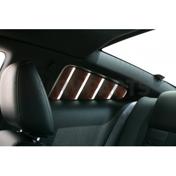 Street Scene Window Louver - Side Window Urethane Black - 95070749-3