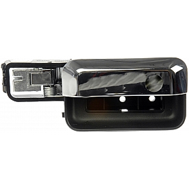 Help! By Dorman Interior Door Handle - Paddle Plastic Black Housing With Silver Lever Single - 81366