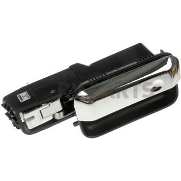 Help! By Dorman Interior Door Handle - Paddle Plastic Black Housing With Silver Lever Single - 81366-2