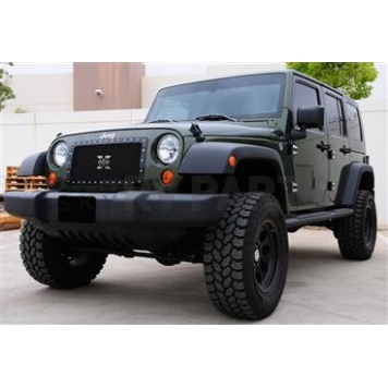 T-Rex Truck Products Grille Insert - Mesh Rectangular Black Powder Coated Steel - 6714831